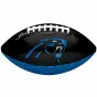 Топка за американски футбол Wilson NFL Team Peewee Carolina Panthers Mini Ball WTF1523XBCA